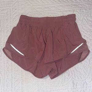 Pomegranate Lululemon Shorts
